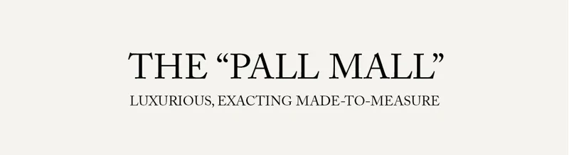 Pall Mall banner