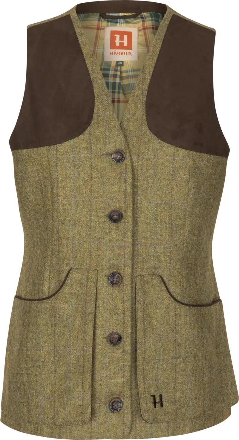 Harkila Jura Ladies Tweed Waistcoat