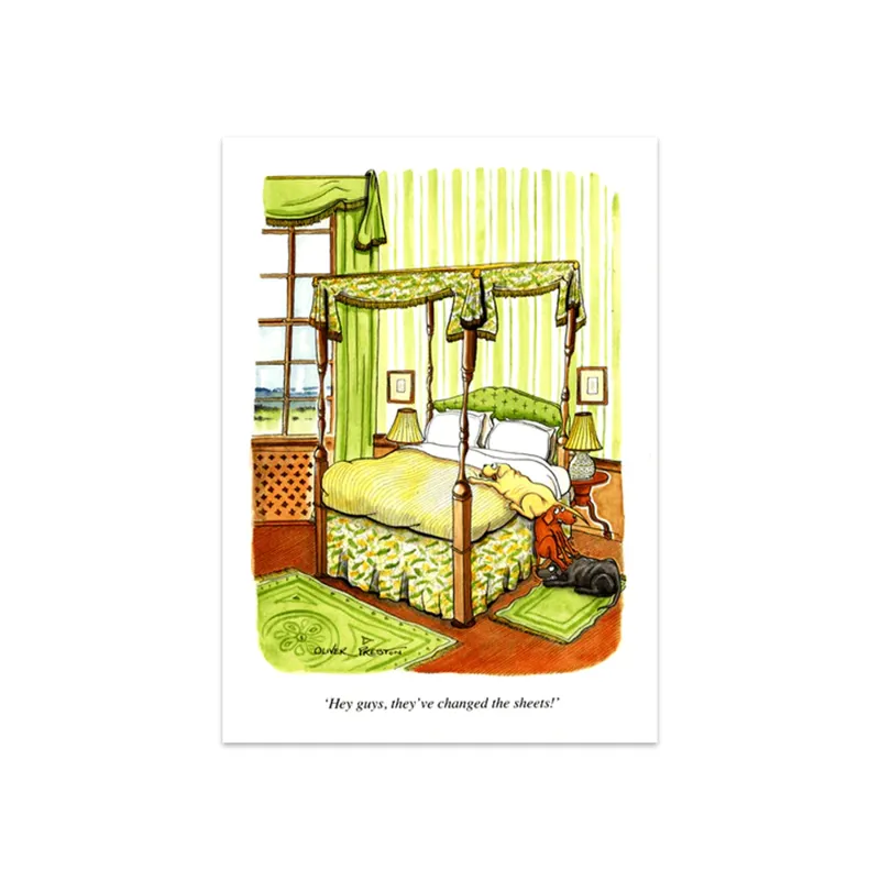Oliver Preston Greetings Card in OPC214
