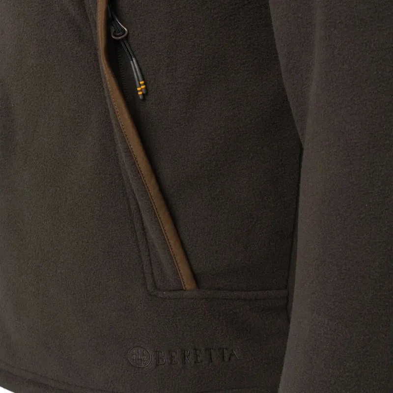 Beretta Arlington Fleece Jacket in Brown Bark-2