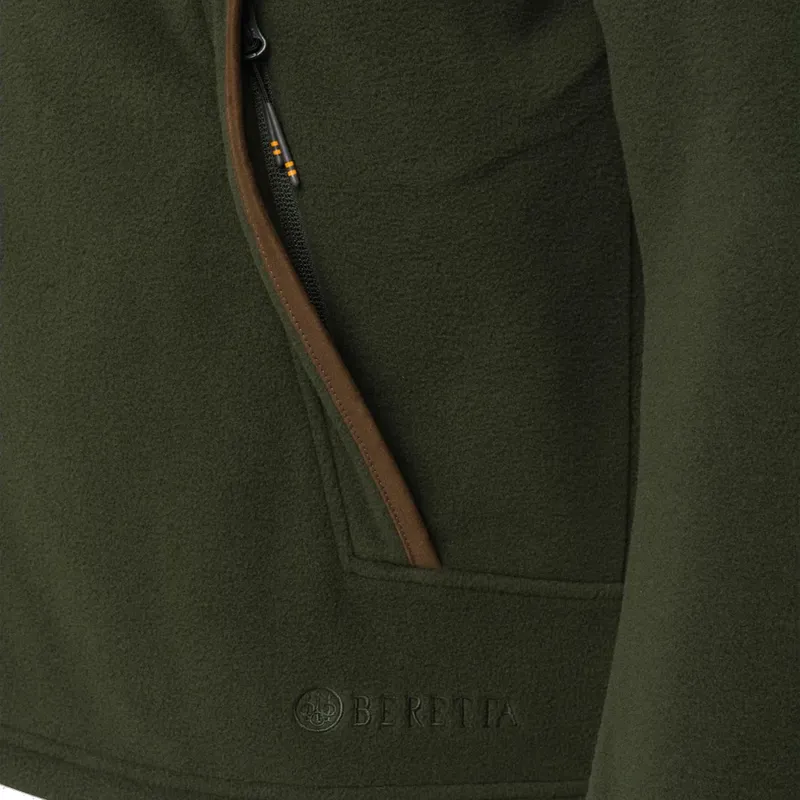 Beretta Arlington Fleece Jacket in British Green-2