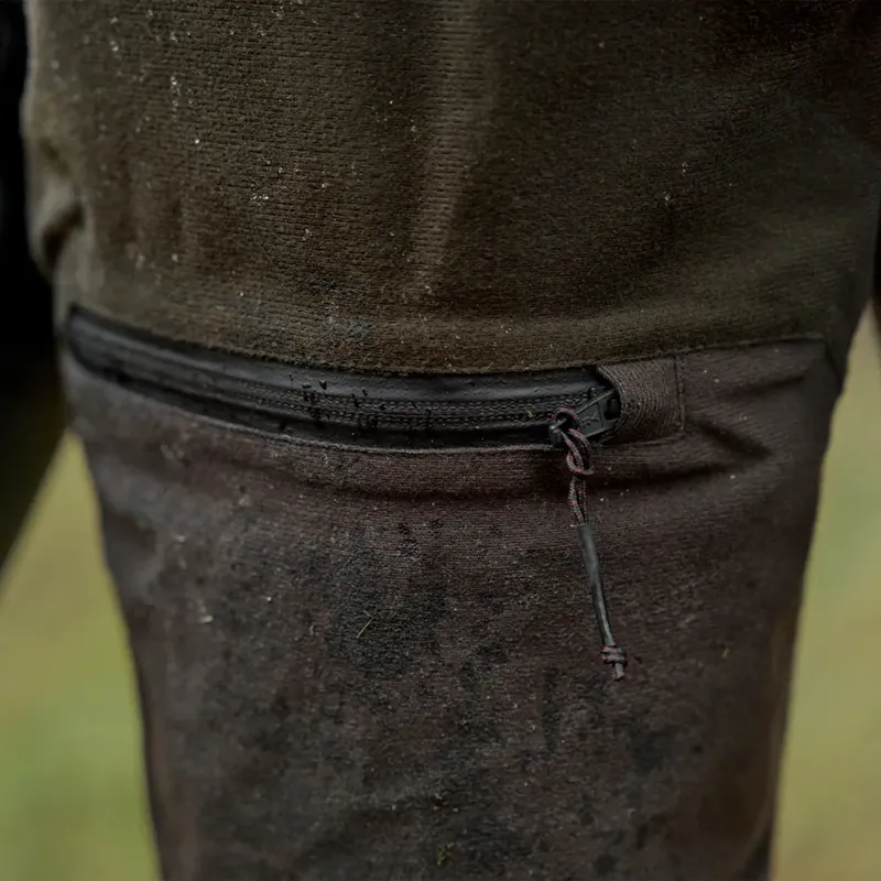 Härkila Aspire Ladies Trousers in Hunting Green/Shadow Brown-4