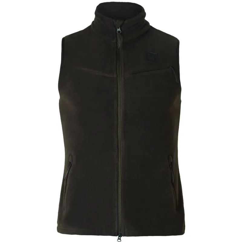 Härkila Ladies Aspire Fleece Waistcoat in Shadow Brown