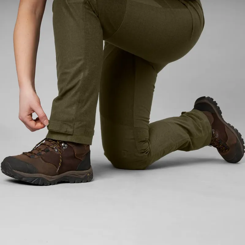 Seeland Avail Ladies Trousers in Pine Green Melange-4