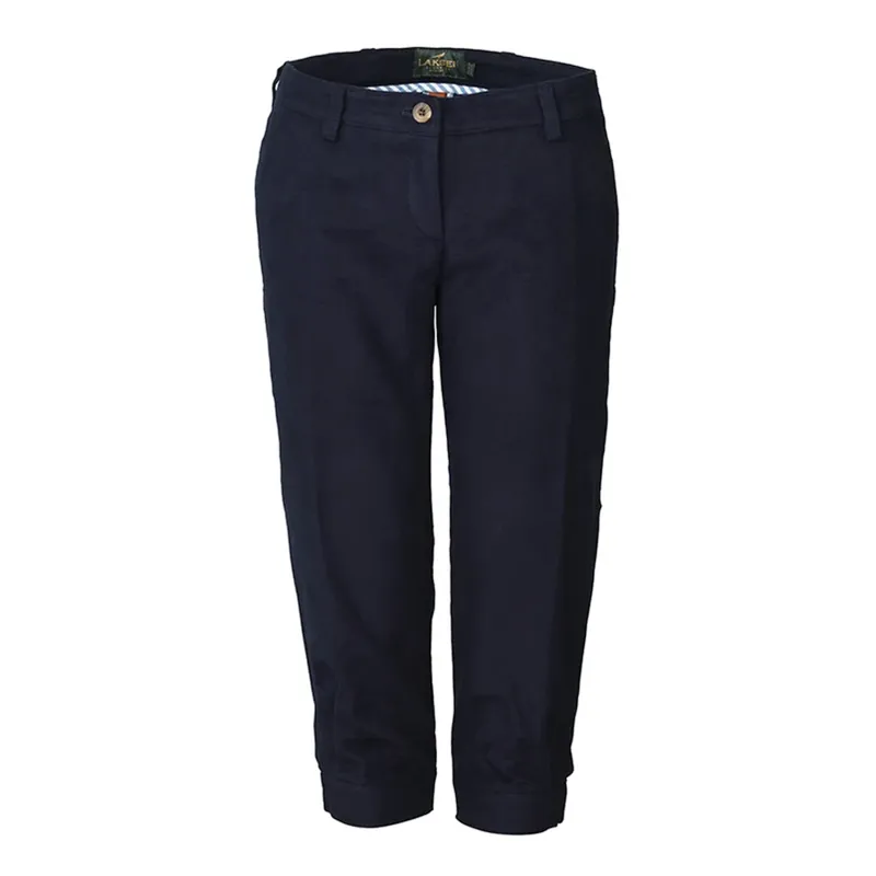Laksen Belgravia Ladies Moleskin Breeks in Navy