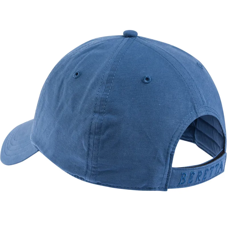 Beretta Big B Unisex Cap in Blue and Blue Navy-2