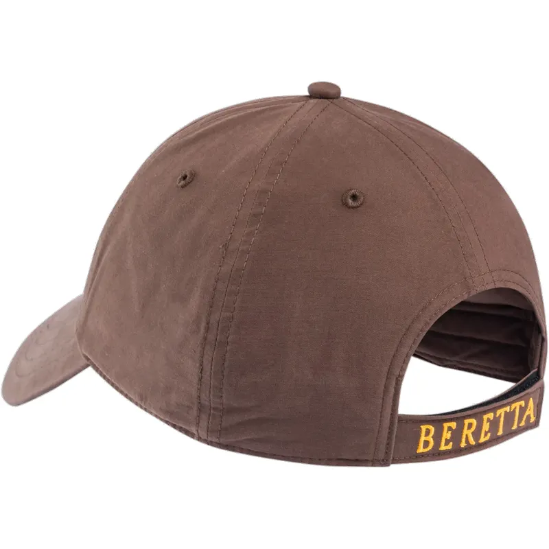 Beretta Big B Unisex Cap in Light Brown and Orange-1