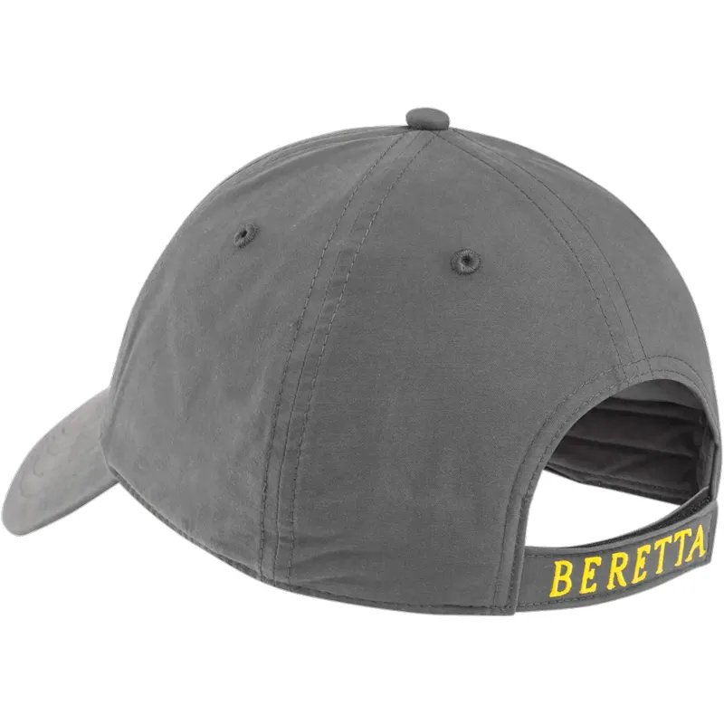 Beretta Big B Unisex Cap in Grey and Sulphur Spring-1