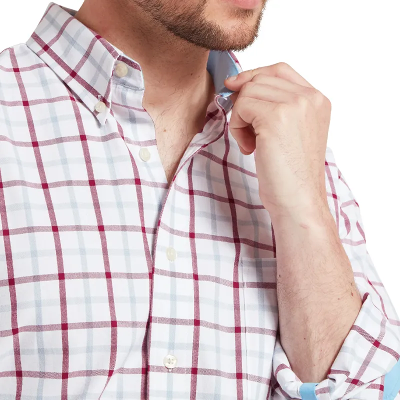 Schöffel Brancaster Classic Shirt in Mountain Blue Check-3