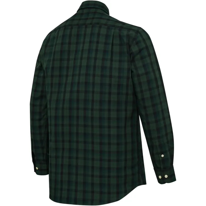 Beretta Bryggen Shirt in Green and Black-1