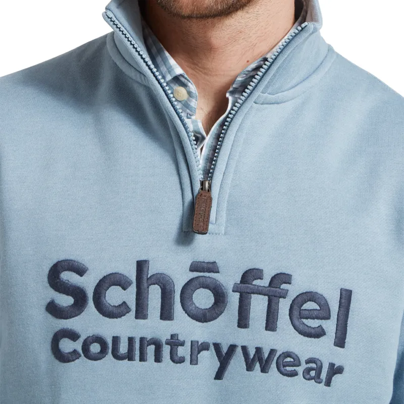 Schöffel Bude Sweatshirt in Pigeon Blue-3