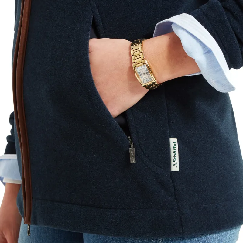 Schöffel Ladies Burley Fleece in Navy-3