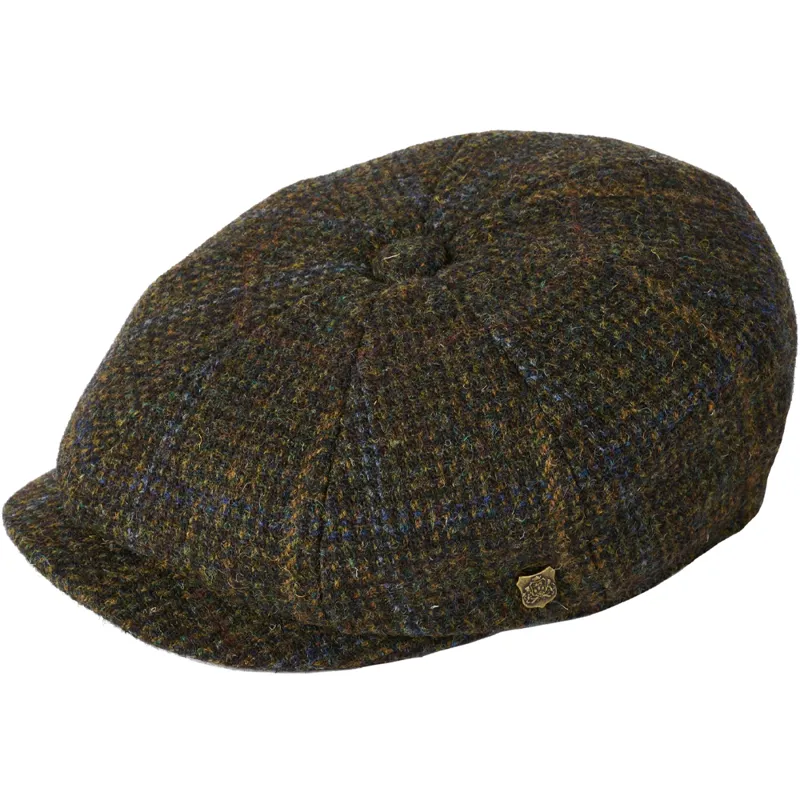 Failsworth Carloway Harris Tweed Cap in 5080