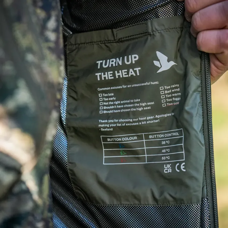 Seeland Celsius Heat Liner Waistcoat in Grape Leaf-4