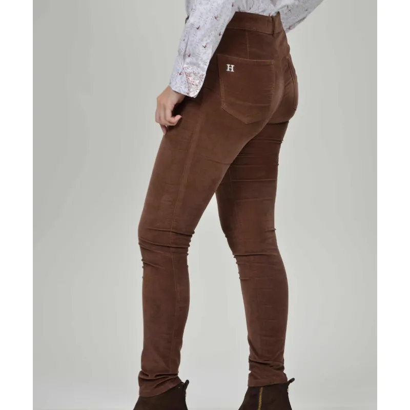 Hartwell Rosie Ladies Moleskin Jeans in Chestnut-2