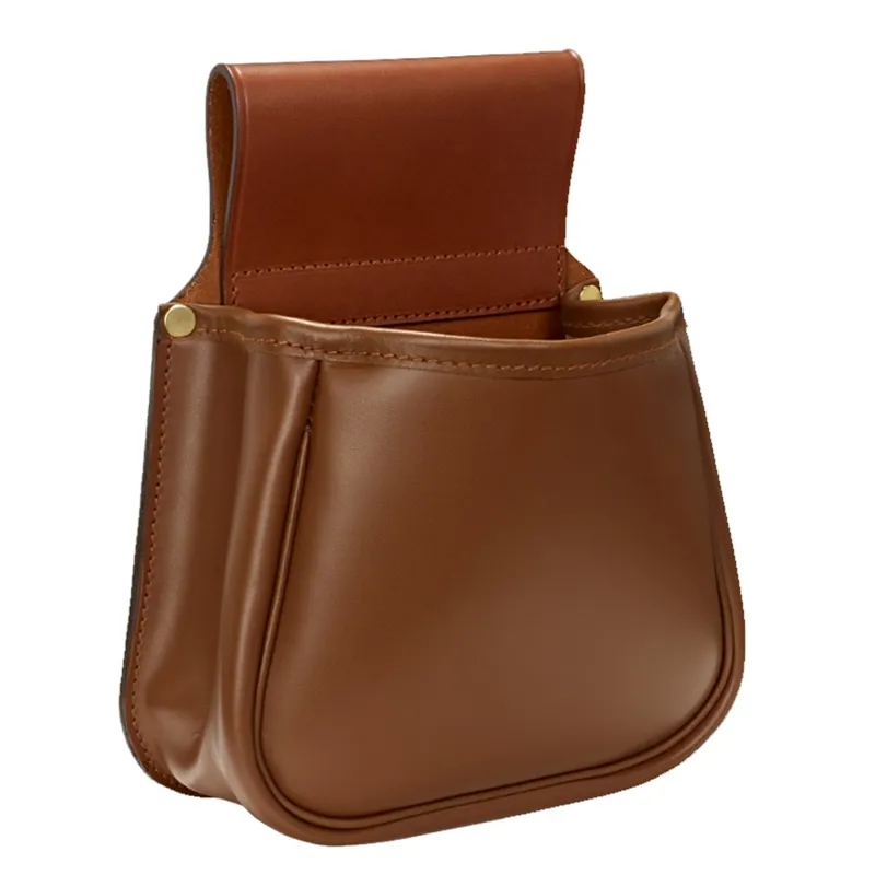 Croots Byland Leather Pannier Cartridge Pouch 50 Capacity in London Tan