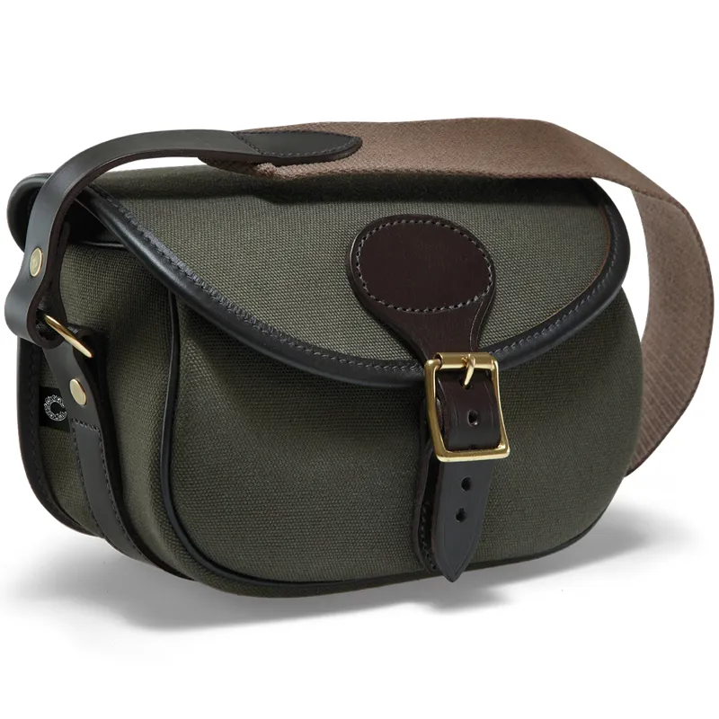 Croots Rosedale Canvas Cartridge Bag 100 in Loden Green