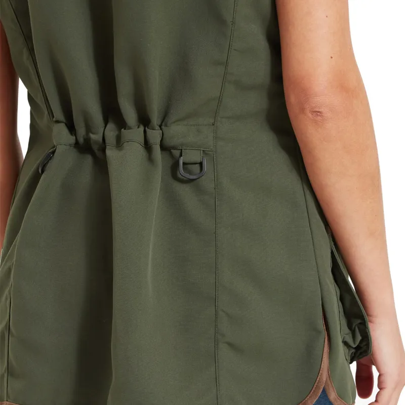 Schöffel Edenham Ladies Clay Shooting Vest in Forest-3
