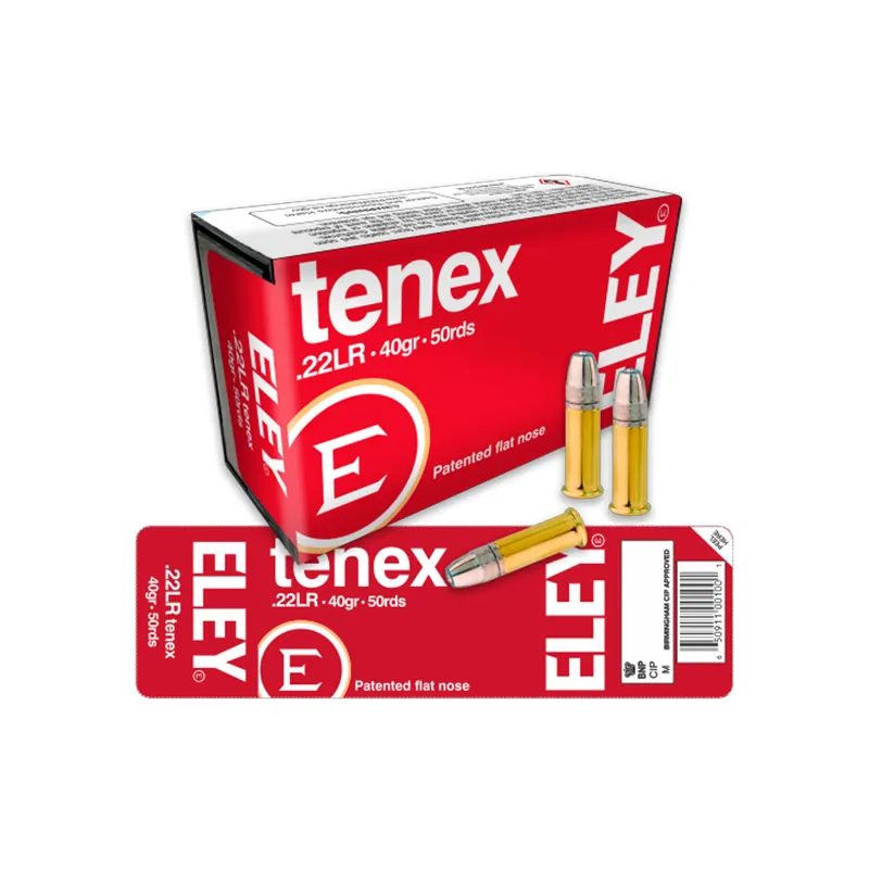 Eley Tenex 40 Grain in .22LR - 50 Rounds