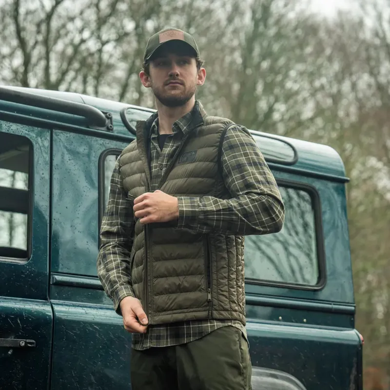 Seeland Fahrenheit Waistcoat in Light Pine-3