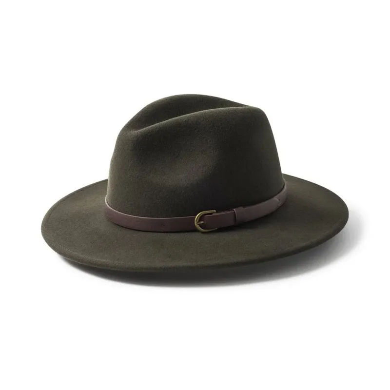 Failsworth Adventurer Wool Fedora in Turf