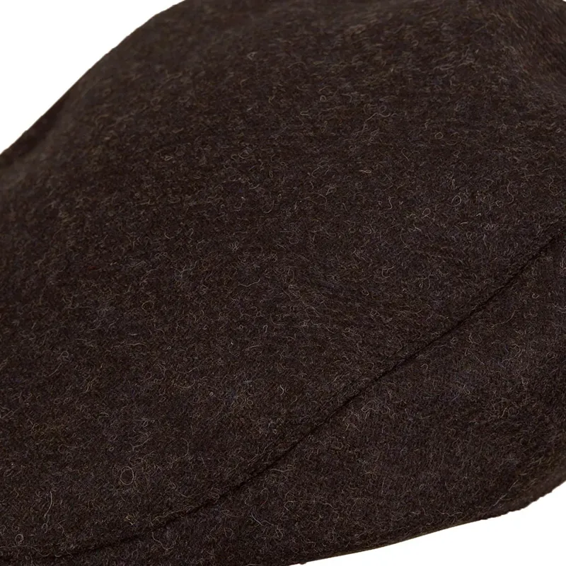 Dents Abraham Moon Fernworthy Tweed Cap in Brown-1