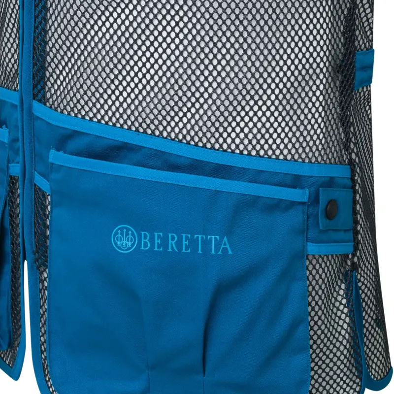 Beretta Full Mesh Unisex Vest in Blue Twilight-3