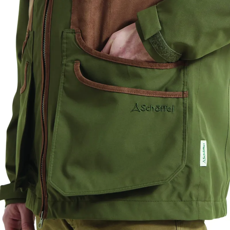Schöffel Grimsthorpe Clay Shooting Jacket in Forest-3