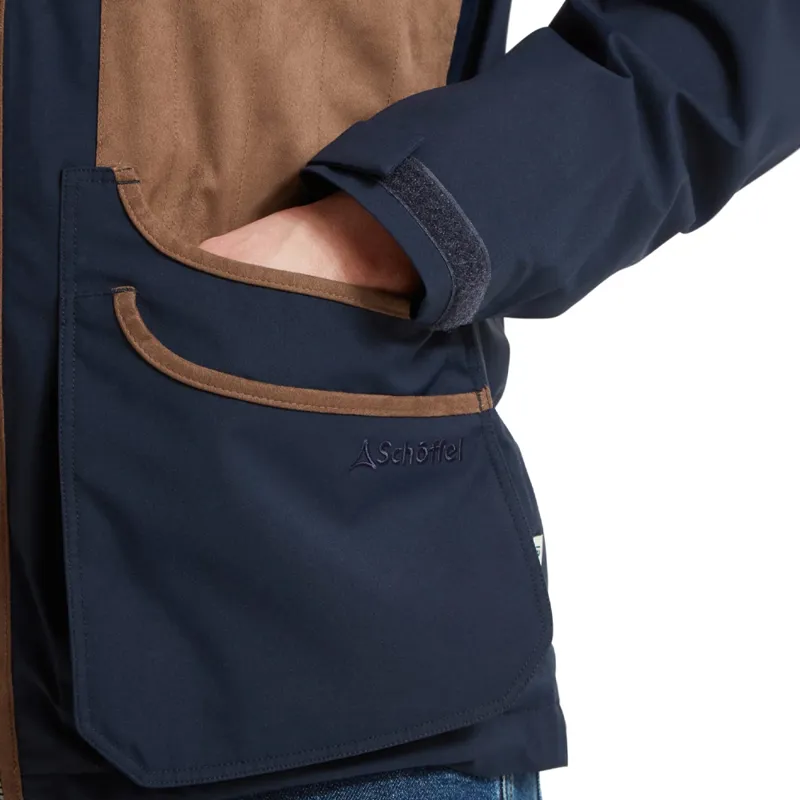 Schöffel Grimsthorpe Clay Shooting Jacket in True Navy-2