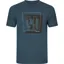 Härkila H-Logo Short-Sleeved T-Shirt in Sea Blue