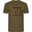 Härkila H-Logo Short-Sleeved T-Shirt in Dark Olive
