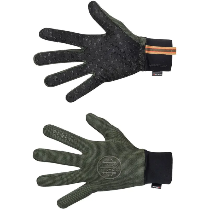 Beretta Hardface Gloves in Green Moss