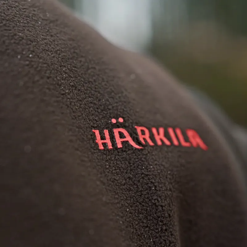 Härkila Aspire Fleece Waistcoat in Shadow Brown-2