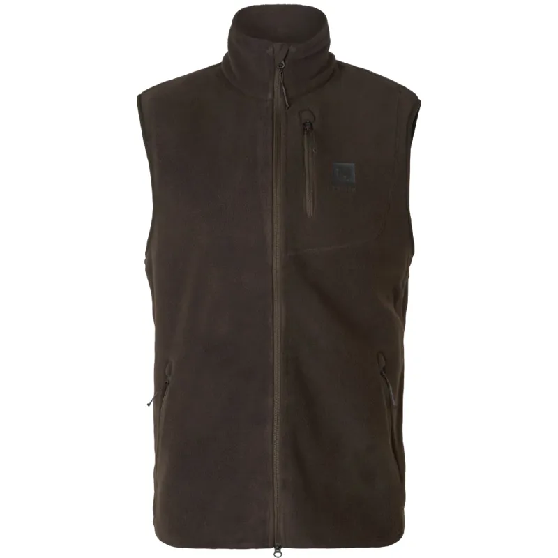 Härkila Aspire Fleece Waistcoat in Shadow Brown