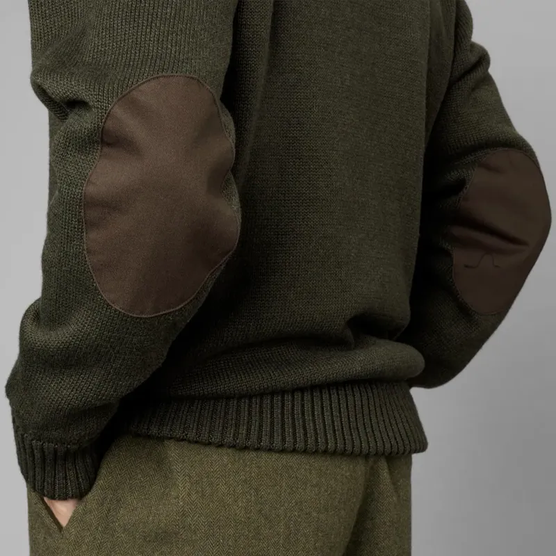 Seeland Haze Windbreaker Knit Jumper in Grizzly Brown-3