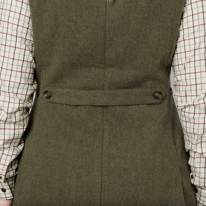 Seeland Hillside Harriet Ladies Waistcoat in Green Moss-3