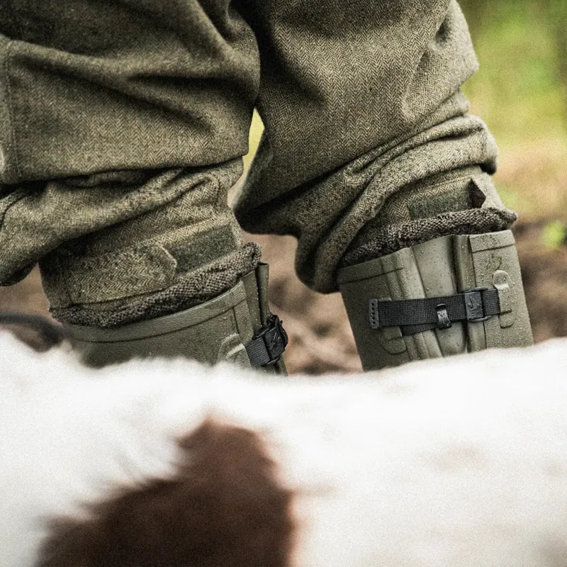 Seeland Hillside Enforced Wellington Boots in Pine Green-2