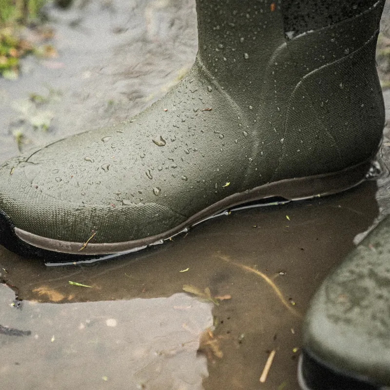 Seeland Hillside Enforced Wellington Boots in Pine Green-3