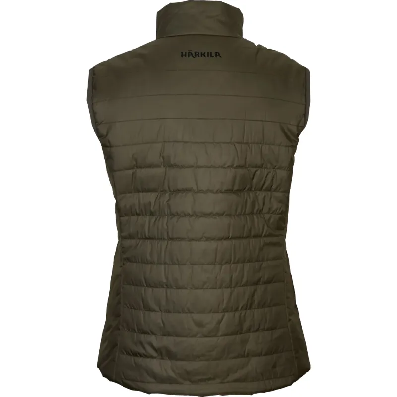Härkila Ladies Kalix HSP Waistcoat in Willow Green/Arabian Spice-1