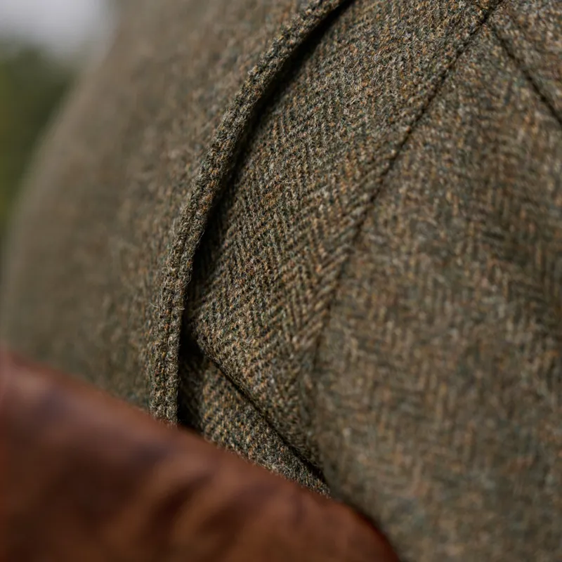 Härkila Kenmore GTX Tweed Jacket in Forest Green Herringbone-5