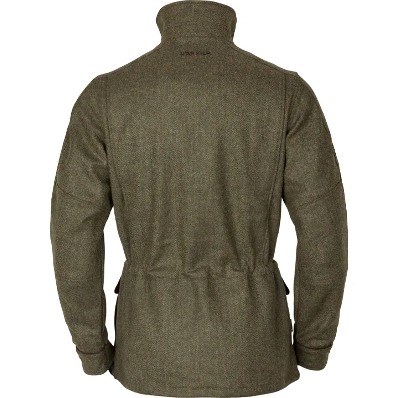 Härkila Kenmore GTX Tweed Jacket in Forest Green Herringbone-1