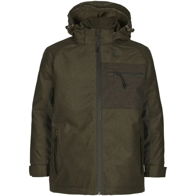 Seeland Avail Junior Children's Jacket in Pine Green Melange