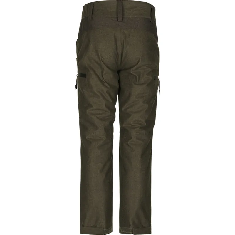 Seeland Avail Junior Children's Trousers in Pine Green Melange-1