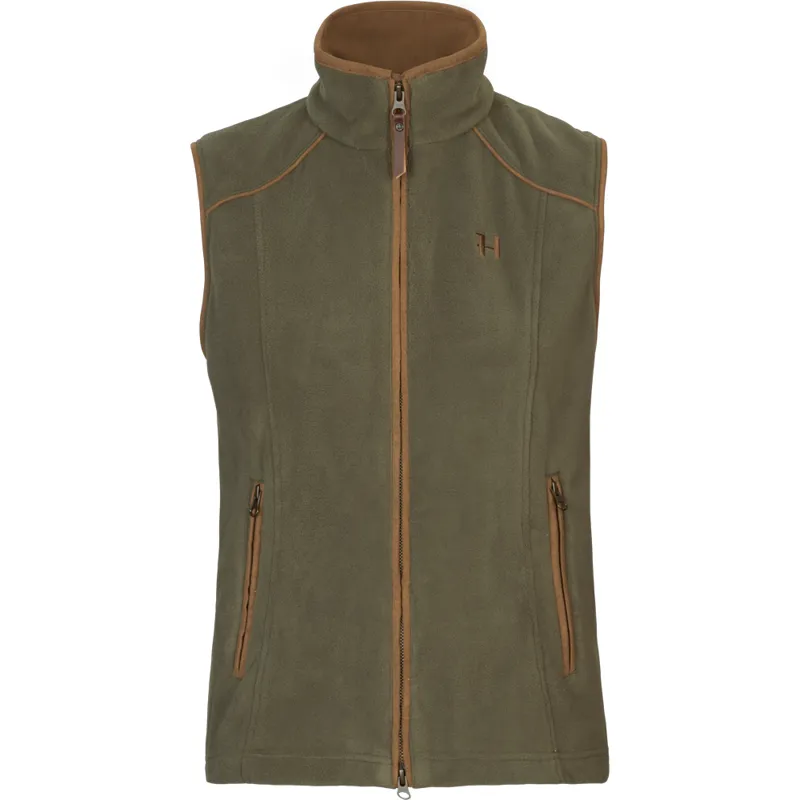 Härkila Ladies Sandhem 200 Fleece Waistcoat in Grape Leaf