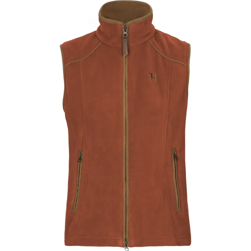 Härkila Ladies Sandhem 200 Fleece Waistcoat in Arabian Spice