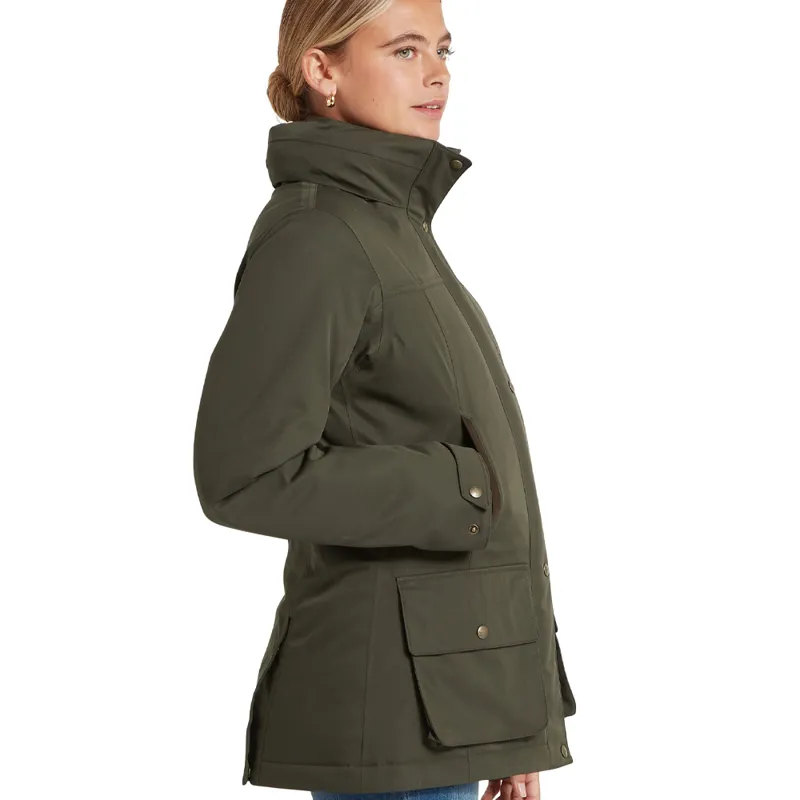 Schöffel Langton Ladies Country Coat in Dark Woodland-2