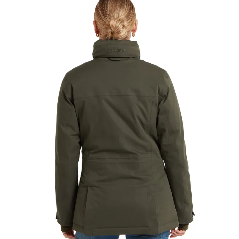 Schöffel Langton Ladies Country Coat in Dark Woodland-3
