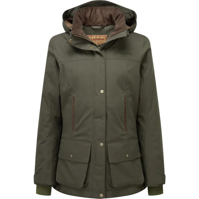 Schöffel Langton Ladies Country Coat in Dark Woodland