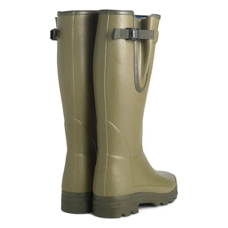 Le Chameau Vierzonord Neoprene Lined Wellington Boots in Vert Chameau-4