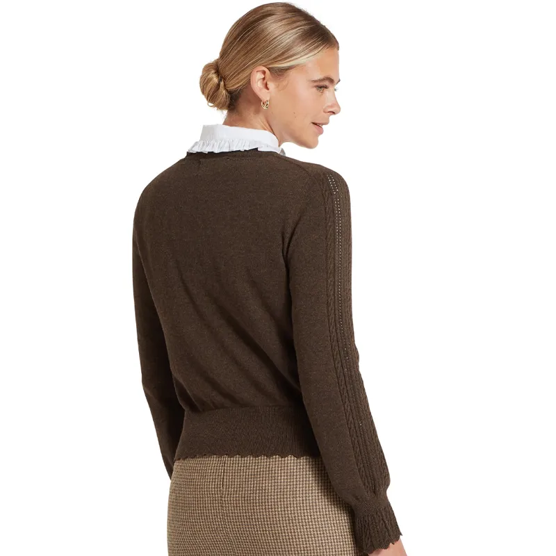 Schöffel Leyburn Ladies Jumper in Chocolate-2